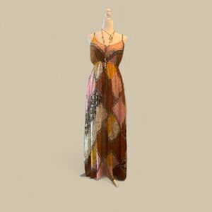 RAGA Anthropologie Patchwork Dress | M